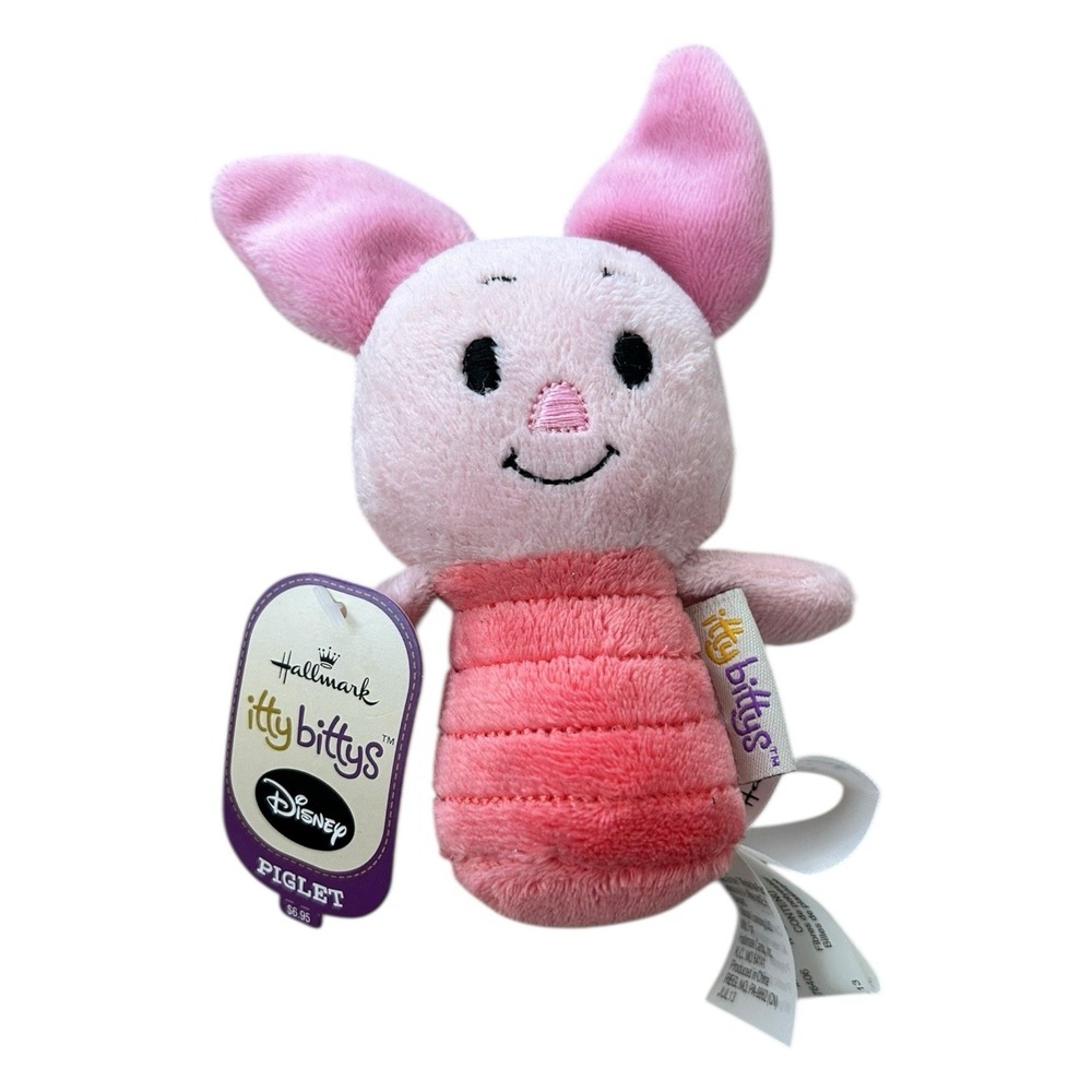 Disney Hallmark‎ Itty Bittys Piglet Plush Stuffed Toys